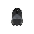 Rear heel view of Nike Zoom Vapor Elite Wide P Black White showing heel structure and branding.