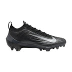 Main side profile view of Nike Zoom Vapor Elite Wide P in Black White HV2724-001 showing Nike Swoosh.
