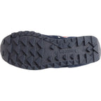 Classic triangular lug rubber outsole of Saucony Jazz 81 for durable traction.
