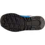 The non-marking rubber outsole of the Saucony Shadow 6000 showing triangular lugs for durable traction